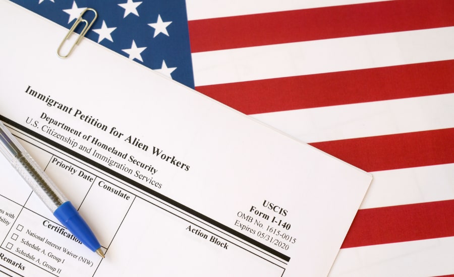 Form I-140 for EB-3 visa application